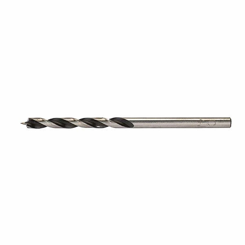 Chrome-Vanadium Steel Brad Point Drill Bit - Measurement System:Metric - Size:4 mm